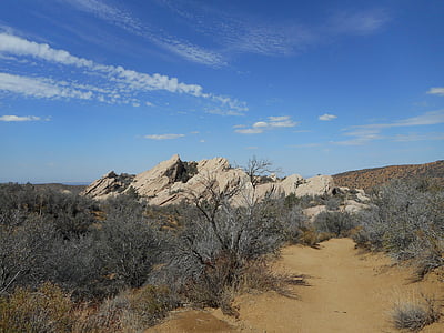 Devil's punch bowl, California, sivatag, homokkő, táj, természet, Park