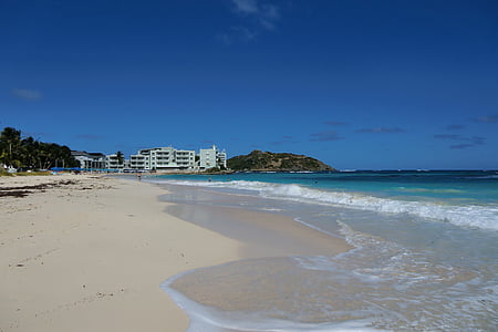 caribbean, beach, ocean, tropical, sea, holiday, caribbean beach