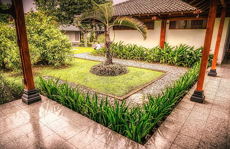 Bali, vrtovi, zelena, Indonezija, Balinese, Azija, turizam