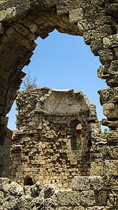 Cipru, Famagusta, Biserica, vechi, ruinele, arhitectura, istoric