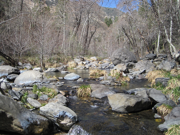 Wasser, Fluss, Stream, Creek, Landschaft, Natur, Durchfluss