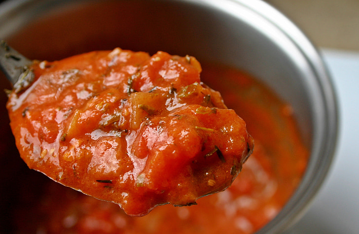soupe aux tomates, tomate, soupe, sauce, sauce tomate, alimentaire, en bonne santé