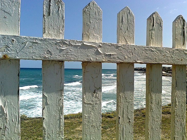 φράχτη, στη θάλασσα, παραλία, Ενοικιαζόμενα, ξύλο, Μεσογειακή