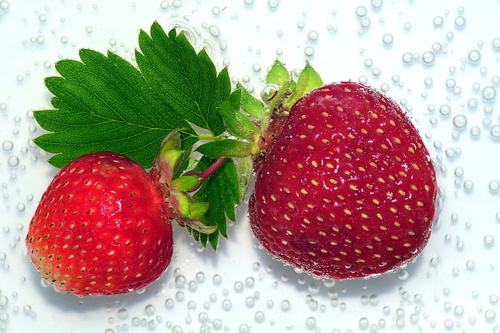 딸기, 레드, 달콤한, 과일, 과일, 맛 있는, 먹으십시오