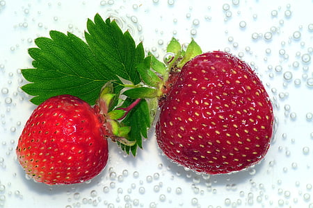 jordbær, rød, søt, frukt, frukt, deilig, spise