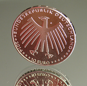 euro, euro-mønt, Europa, penge, geldwert, store, mønt