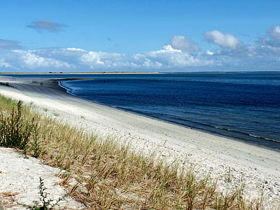 plaža, Sylt, Ellen, lakat, krajolik, Sjeverno more, more