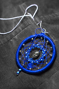 dream catcher, necklace, beads, fashion, jewelry, handcrafted, wires