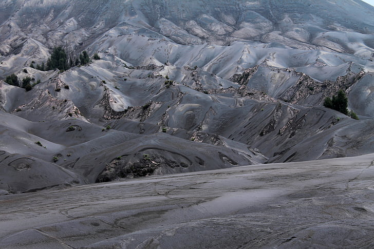 bromo, gunung, sand, east java, java, indonesia, volcano