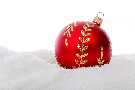 sfera di Natale, Bagattella, celebrazione, Natale, decorazione, vetro, Vacanze
