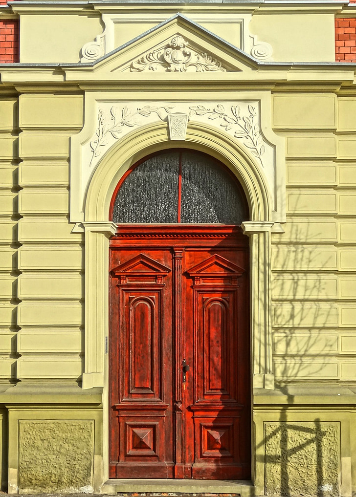 Bydgoszcz, portalas, durys, įėjimas, istorinis, pastatas, Architektūra
