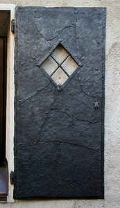 porta, ferro, antiga, ferro forjat, l'antiguitat, Trentino
