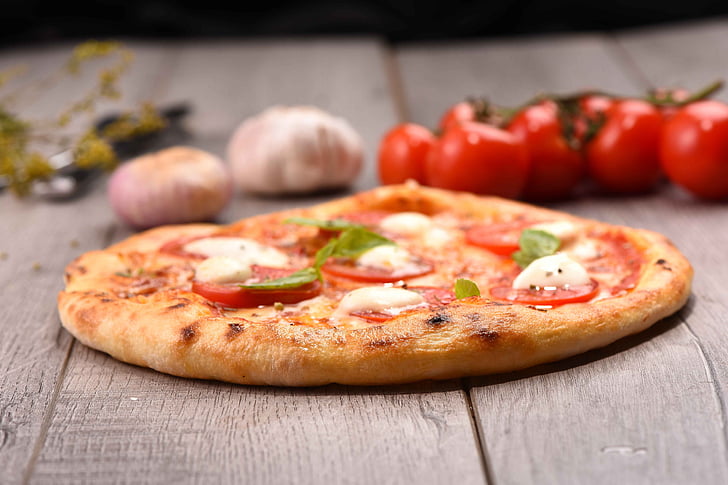 Pizza, Gourmet, pizza Margherita