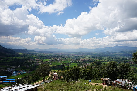 Katmandou, Népal, point de repère, l’Asie, vallée de