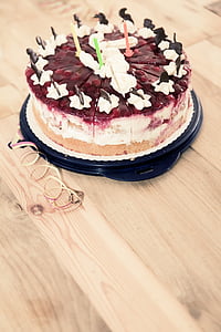 tortas, kremas, mielas, kalorijų, desertas, arbatėlė, gimtadienio tortas