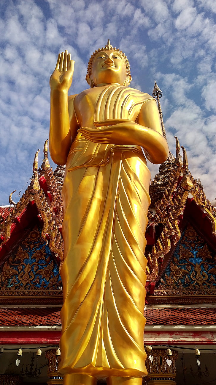 wadladprgaw, rakladprao, watlatphrao, Thaïlande, l’Asie, bouddhisme, statue de