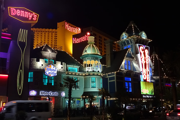Las Vegasissa, Strip, Viihde, Matkailu, Hotel, Casino, Vegas
