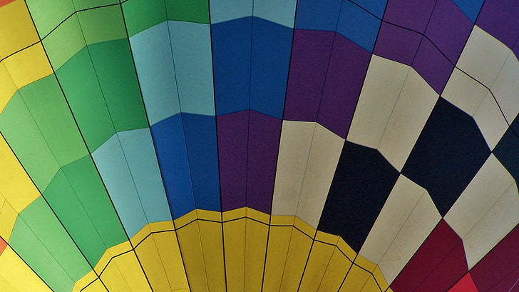 luftballong, färger, resor, färgglada, ballong, luft, heta