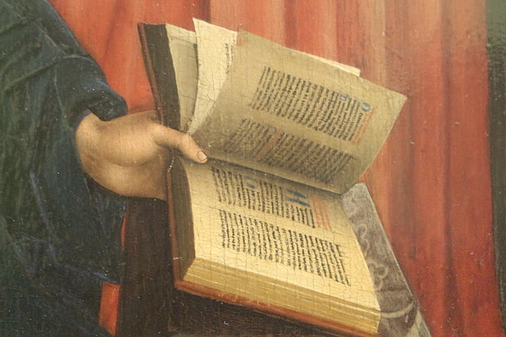 Jan van eyck, lukisan, sejarah seni, buku, abad pertengahan, Flemish primitif