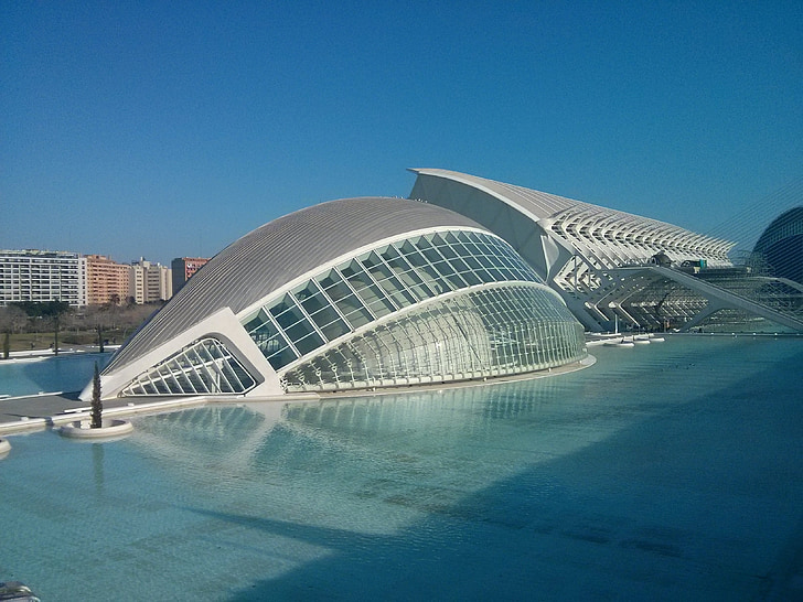 Valencia, Hispaania, City, maastik, arhitektuur