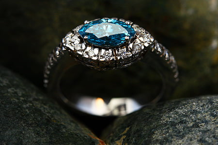 Ring, smykker, luksus, rike, diamant, kvinner, dyrebare
