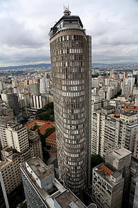 Italia rakennus, Center, São paulo, arkkitehtuuri, korkea, skyscrapper, vanhan