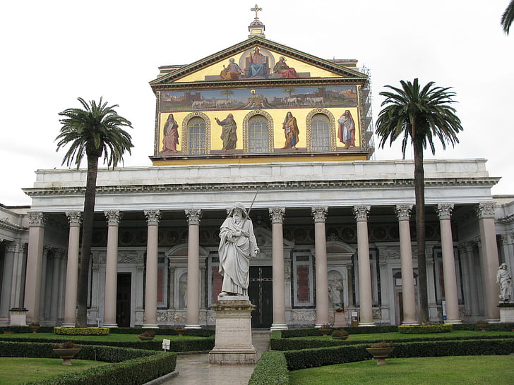 Bazilika, Saint, Pavol, Rím