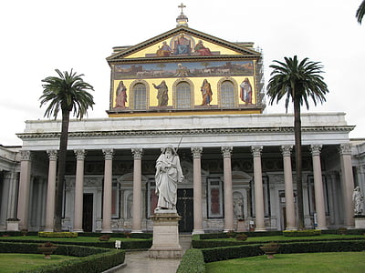 bazilika, Svētais, Paul, Rome