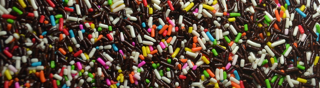 meises, Sprinkles, çikolata, renkli, tatlı, Gıda, Renk