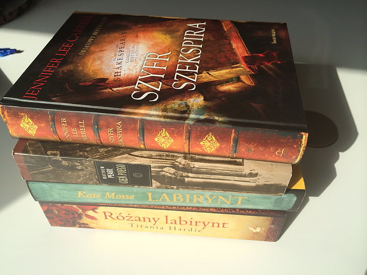 books, library, literature