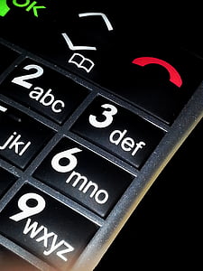teléfono móvil, teclas, celular tercera edad, teléfono, comunicación, aplicaciones, botón