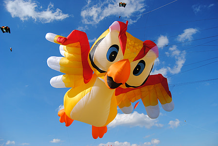Dragon festival, Hanover, Kronsberg, Dragon fly, lucht sport