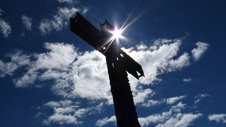 Cristo pensante, kríž, krok san pilgrim, Trentino