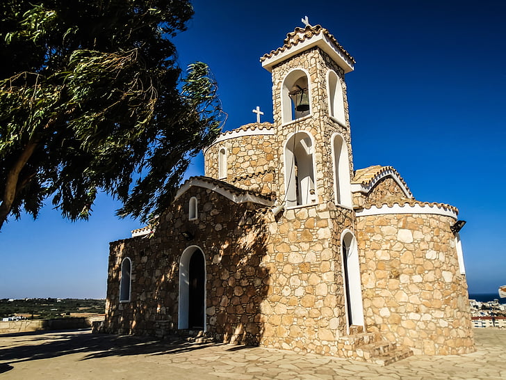 Cyprus, Protaras, profeet elias, kerk, orthodoxe