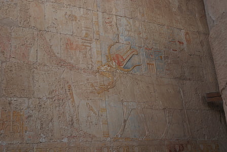 Ēģipte, seno, Arheoloģija, Luxor, hatshepsut templis, pieminekļu, kolonnas
