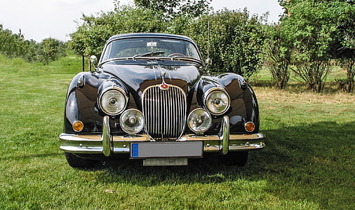 Jaguar xk 150, Oldtimer, Automatycznie, stary, pojazd, motoryzacyjny, samochód