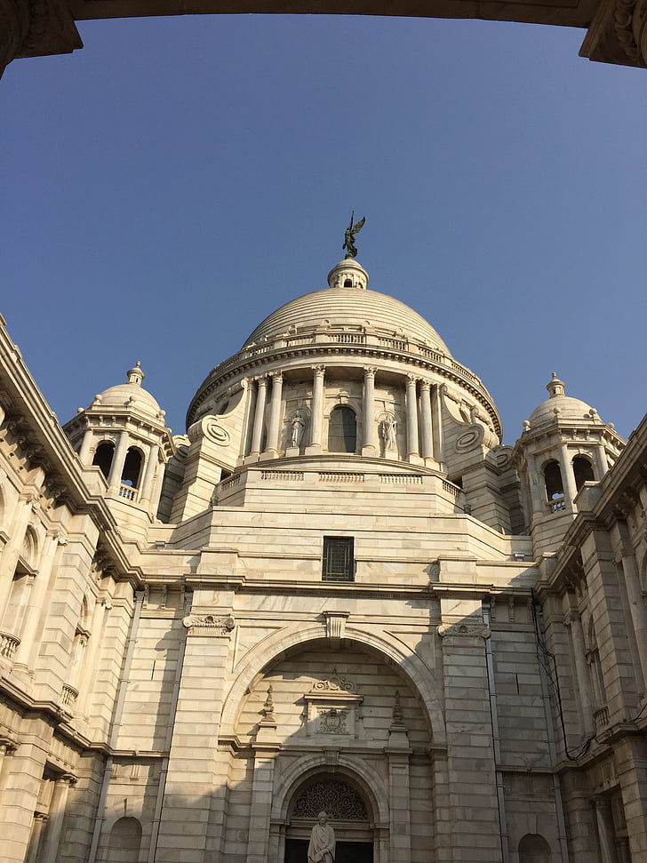 Victoria memorial, Kalkata, Indie, Architektura, Victoria, Památník, starověké