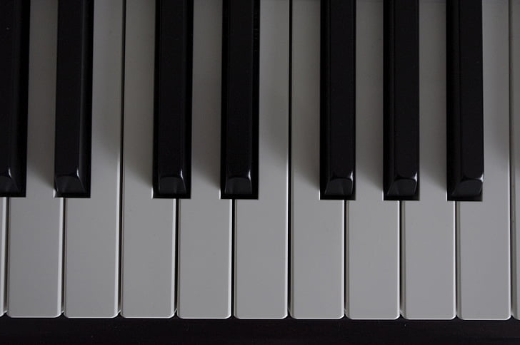 klavir, tipke, glazba, glazbeni instrument, klavir ključ, ključ, zvuk