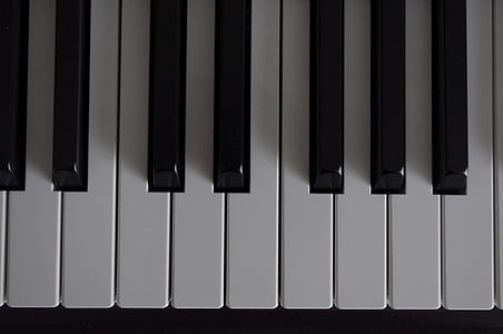 ピアノ, キー, 音楽, 楽器, ピアノの鍵, キー, 音