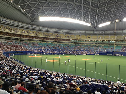 baseball, igra, Watch, podpora, ventilator, stadion, športnih prizorišče