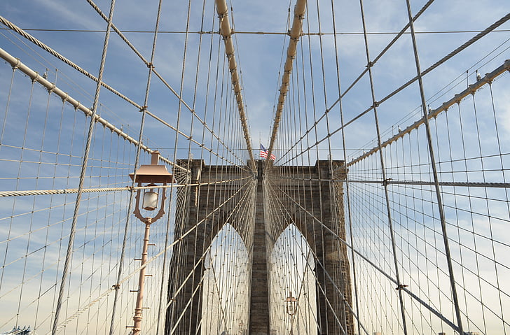 Margit wallner, New york, USA, Manhattan, Amerika, USA, Brooklyn bridge