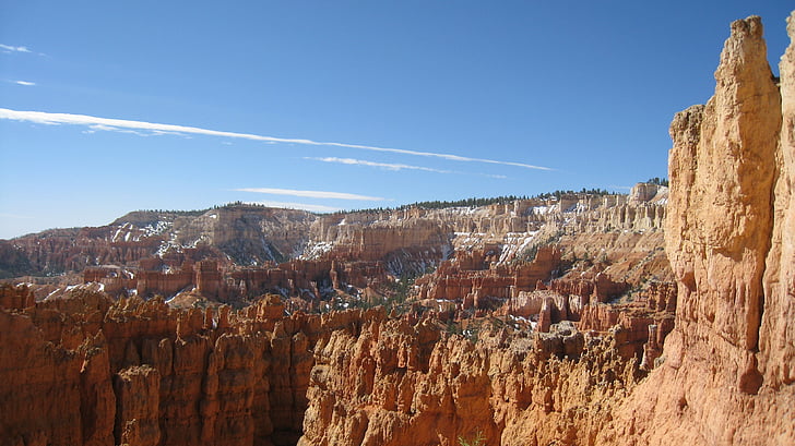Bryce canyon, Kum taşı, erozyon, Milli Parkı, ABD, Utah