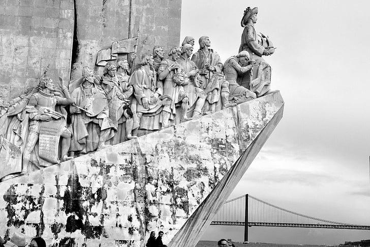 Lisbon, pelayaran, Kota, simbol, Portugal, perjalanan, Landmark