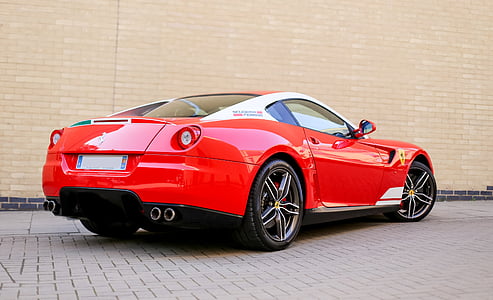 Ferrari, coche, rendimiento, rojo, Automático, automóvil, estilo