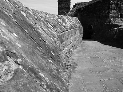 Castell, ruïna, edat mitjana, paret, Castell del cavaller, Castell de la roca, Roca