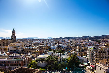 Španielsko, slnko, Cestovanie, Panoráma mesta, Architektúra, slávne miesto, Európa