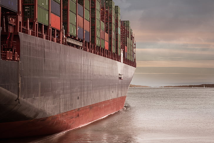 container, Port, hậu cần, công ty vận chuyển, vận chuyển, con tàu, sông