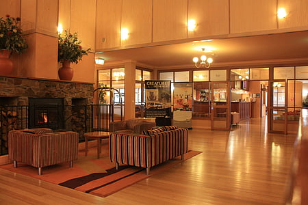 hotel, foyer, lobby, design, interior