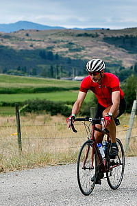 wielrenner, Rider, fiets, sport, fiets, berg, cyclus