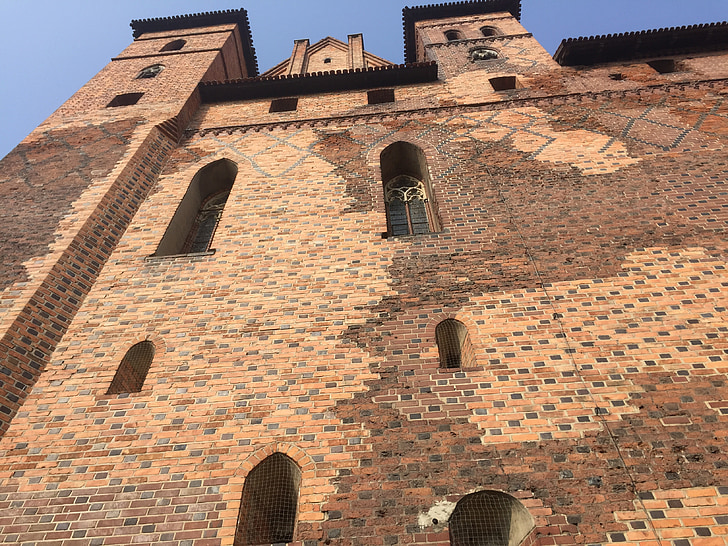 Masuria, Polen, Malbork, slott, monumentet